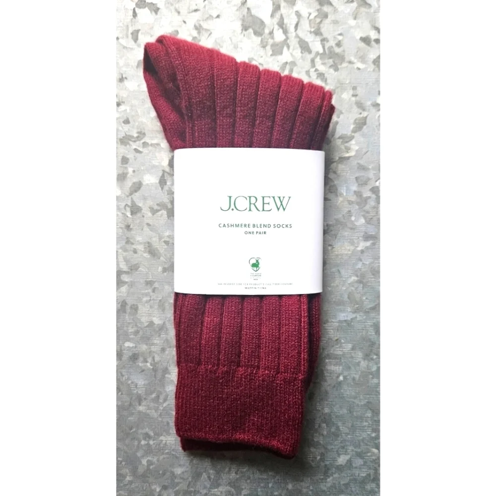 J.Crew Cashmere-blend trouser socks